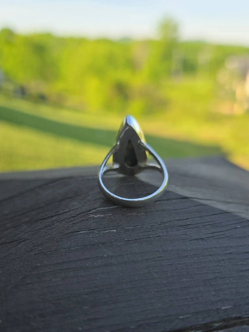 Ocean Jasper Solid Sterling Silver Ring